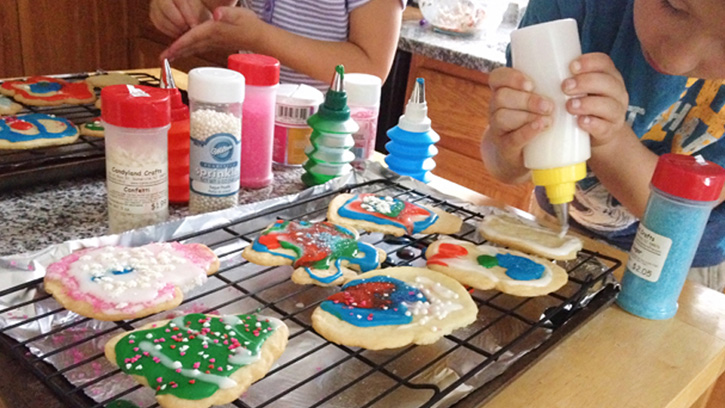 Bake & decorate cookie