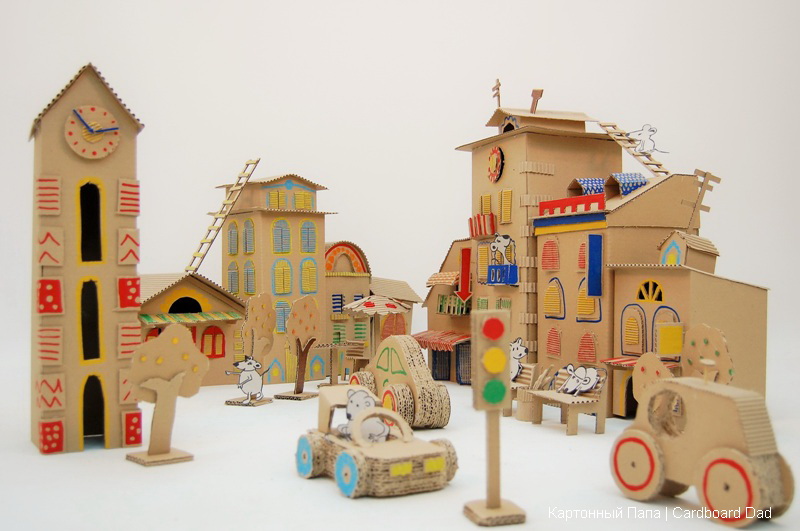 cardboard city